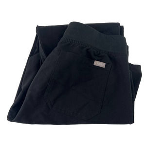 Figs Technical Collection Black Scrub Pants Size Small